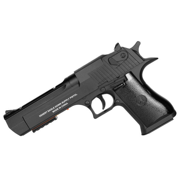 KELe Desert Eagle 50cal Manual Gel Blaster in black, featuring detailed design and ergonomic grip.