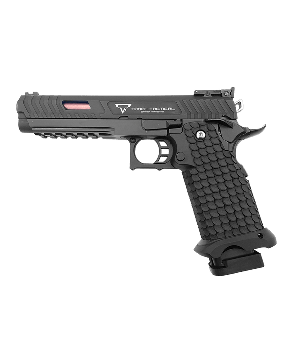 E&C 2011 TTI HI-Capa GBB Pistol Gel Blaster with modern design and tactical grip for competitive play.