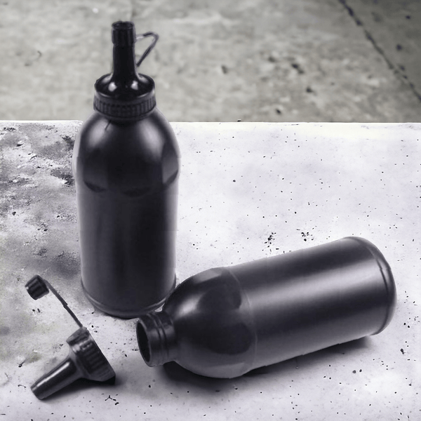 Gel ball speed loader bottle for easy rifle mag loading, holds up to 800 gel balls.