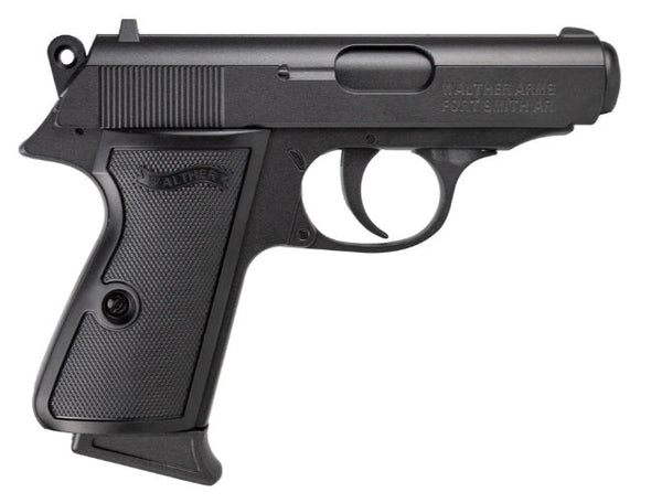 James Bond 007 Walther PPK Mag Fed Manual Gel Blaster in sleek black design, ideal for outdoor play.