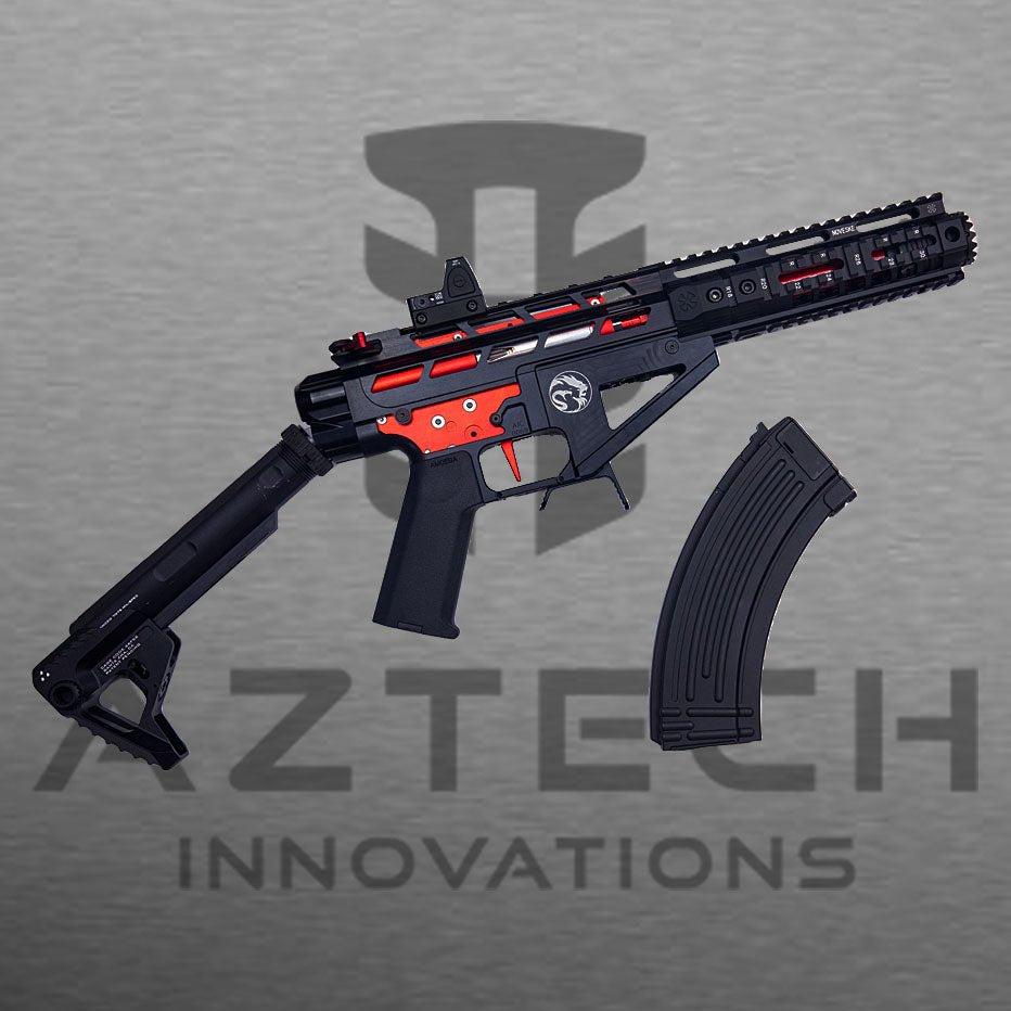 Armoury Upgraded Aztech Chimera MK47 Mutant CQB Blaster - Azraels Armoury