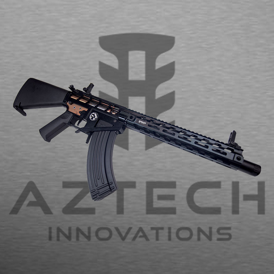 Armoury Upgraded Copper Aztech Chimera MK47 Mutant Blaster - Azraels Armoury