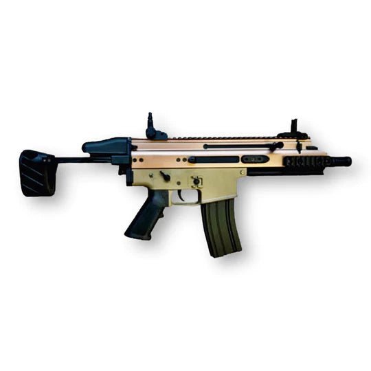 SCAR - SC Metal Gel Blaster - Tan - Azraels Armoury